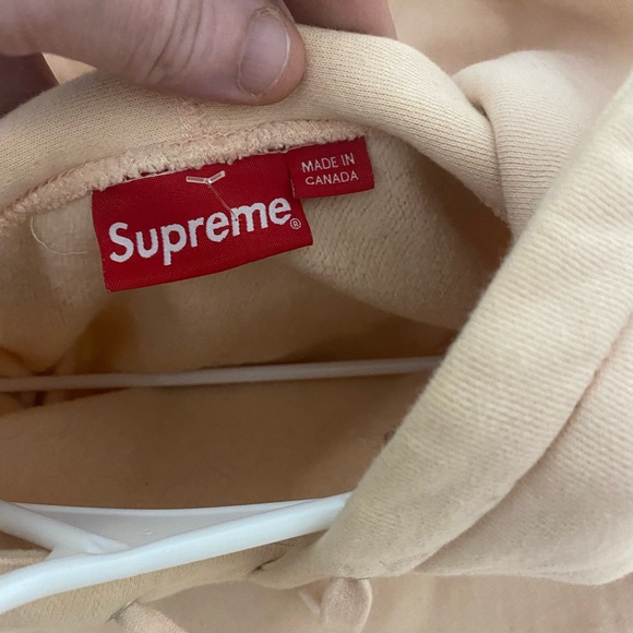 2016 Supreme Peach BOGO Hoodie - Picture 3 of 3